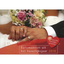 Koninkrijksmunten Nederland 2010 huwelijk-set