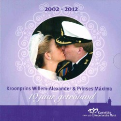 Nederland Themaset 2012 '10 jaar Kroonprins Willem-Alexander & Maxima'