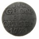 Groningen duit in zilver 1771