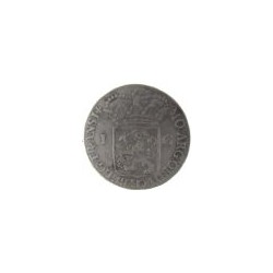 Overijssel 1 gulden 1763 Muntmeesterteken adelaar,