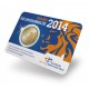 Nederland 10 cent 2014 'Geluksdubbeltje' - speciale uitgifte in kleur