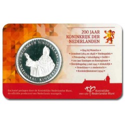 Penning 200 jaar Koninkrijk der Nederlanden - Sinterklaas