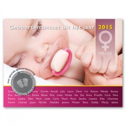 Nederland Geboorte BU-set 2015 'Meisje'