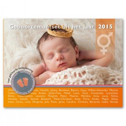 Nederland Geboorte BU-set 2015 'Neutraal'
