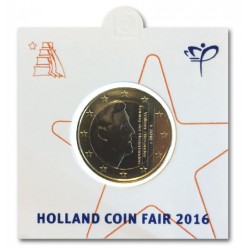 Officiële munthouder 1 euro 2016 'Holland Coin Fair'
