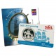 Aanbieding: Nederland SAIL-penning in coincard, met set van 5 'Sail florijnen 2000'