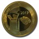 Officiële penning in munthouder 2017 'Holland Coin Fair' Thema Klompen.