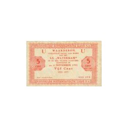 5 cent S.S. Waterman, 6 November 1952