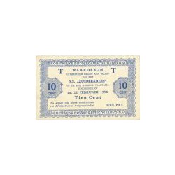 10 cent S.S. Zuiderkruis, 22 Februari 1950