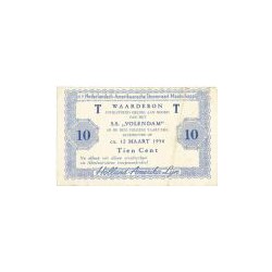 10 cent S.S. Volendam, 12 Maart 1950