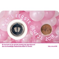 Nederland Geboorte coincard 2018 - Meisje