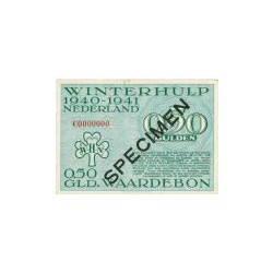 Winterhulp, Waardebonnen voor het seizoen 1940/1941, serie C 0,50 gulden