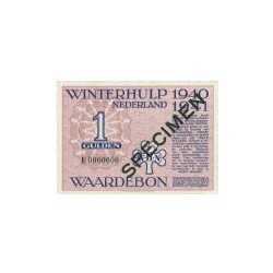 Winterhulp, Waardebonnen voor het seizoen 1940/1941, serie E 1 gulden