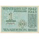 Winterhulp, Waardebonnen voor het seizoen 1942/1943, serie T 1 gulden