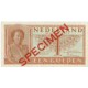 Nederland 1 Gulden 1949 'Juliana' Specimen